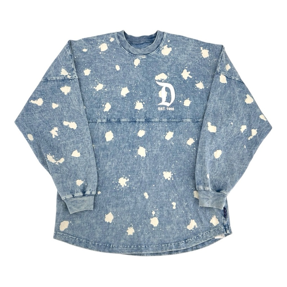 Disney Parks Disneyland Denim Bleach Spirit Jersey Size Small